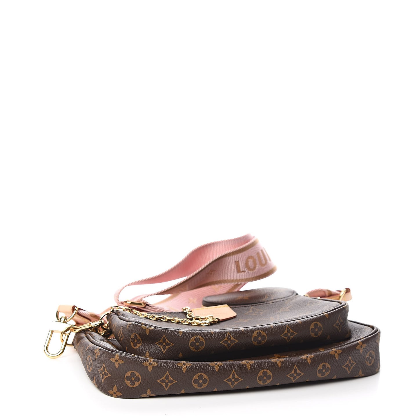Monogram Multi Pochette Accessories Rose Clair