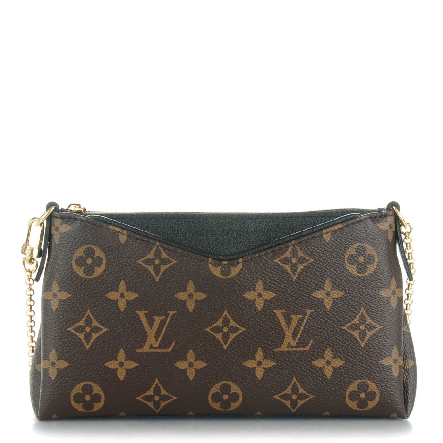 Monogram Pallas Clutch Black