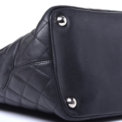 Chanel Calfskin Quilted Large Cambon Tote Black 8 of 12