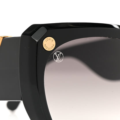 Louis Vuitton Acetate My Fair Lady Sunglasses Z0902W Black 5 of 10