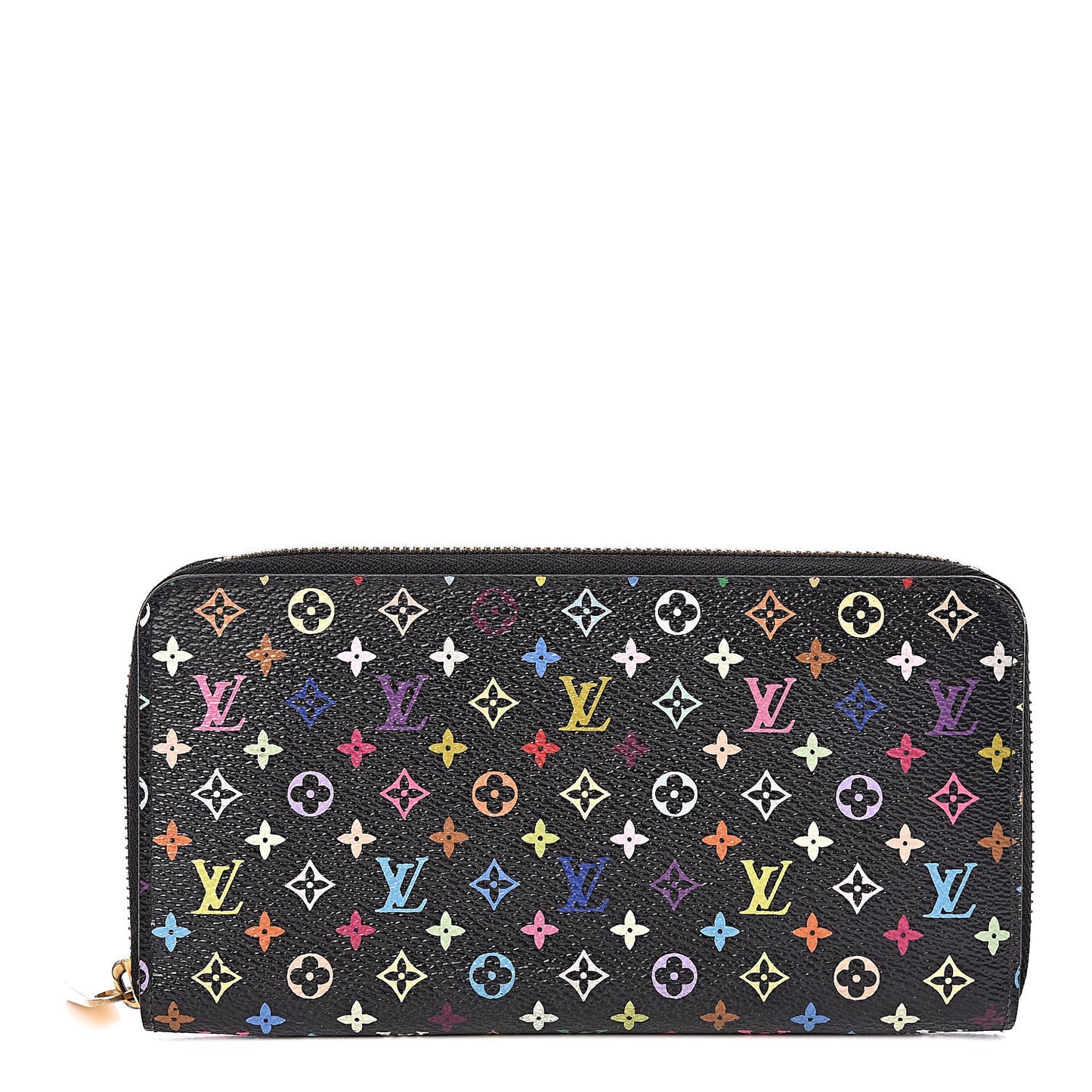 Monogram Multicolor Zippy Wallet Black Grenade