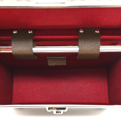 Gucci GG Supreme Monogram Globe-Trotter Beauty Case Brown 5 of 12