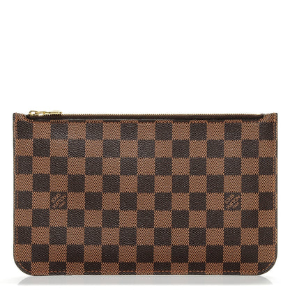 Louis Vuitton Damier Ebene Neverfull MM GM Pochette 1 of 7