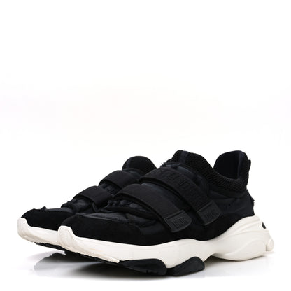 Christian Dior Technical Fabric Nylon Camouflage Womens D-Wander Sneakers 39.5 Black 4 of 11