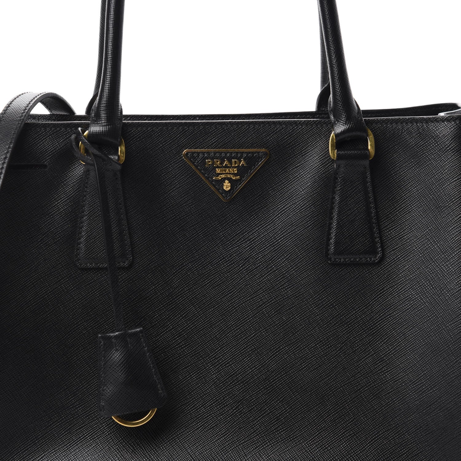 Prada Saffiano Lux Medium Tote Black 12 of 12
