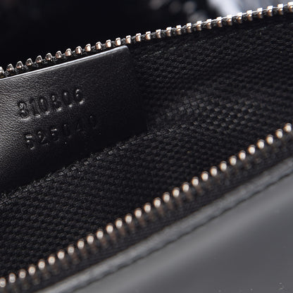 Gucci Patent Shearling Large Soho Chain Shoulder Bag Black 9 of 13