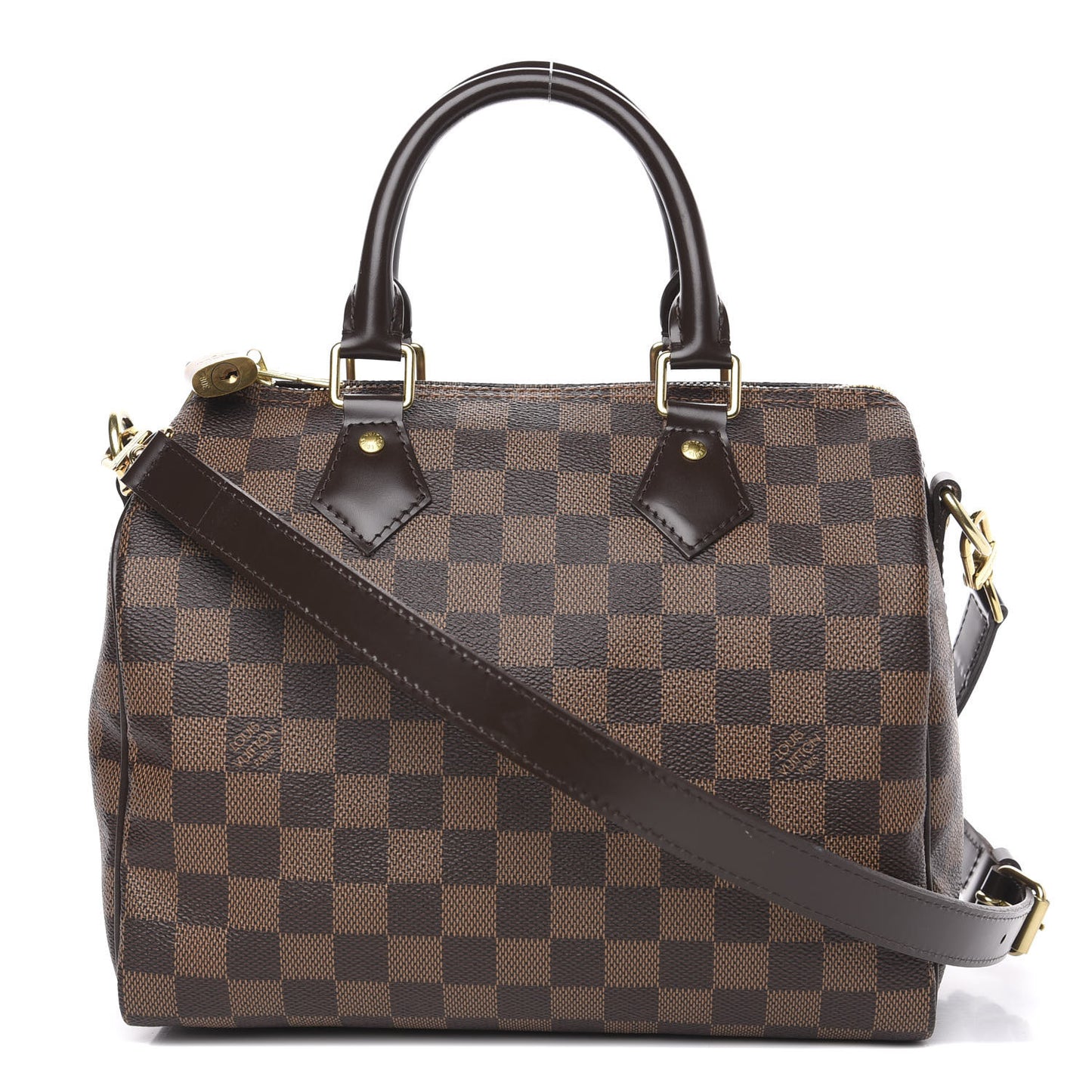 Damier Ebene Speedy Bandouliere 25