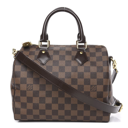 Louis Vuitton Damier Ebene Speedy Bandouliere 25 1 of 9
