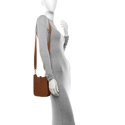 Hermes Taurillon Clemence Evelyne TPM Gold 2 of 11