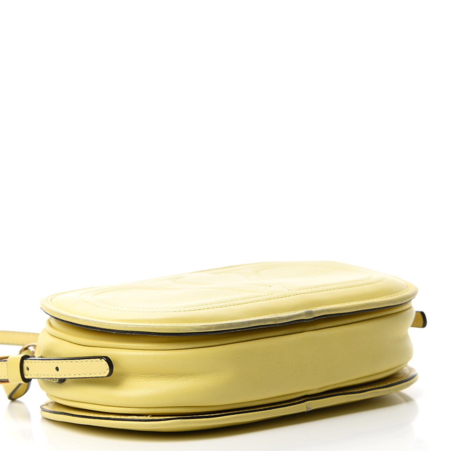 Valentino Garavani Vitello Small Logo Go Crossbody Bag Naples Yellow 4 of 13