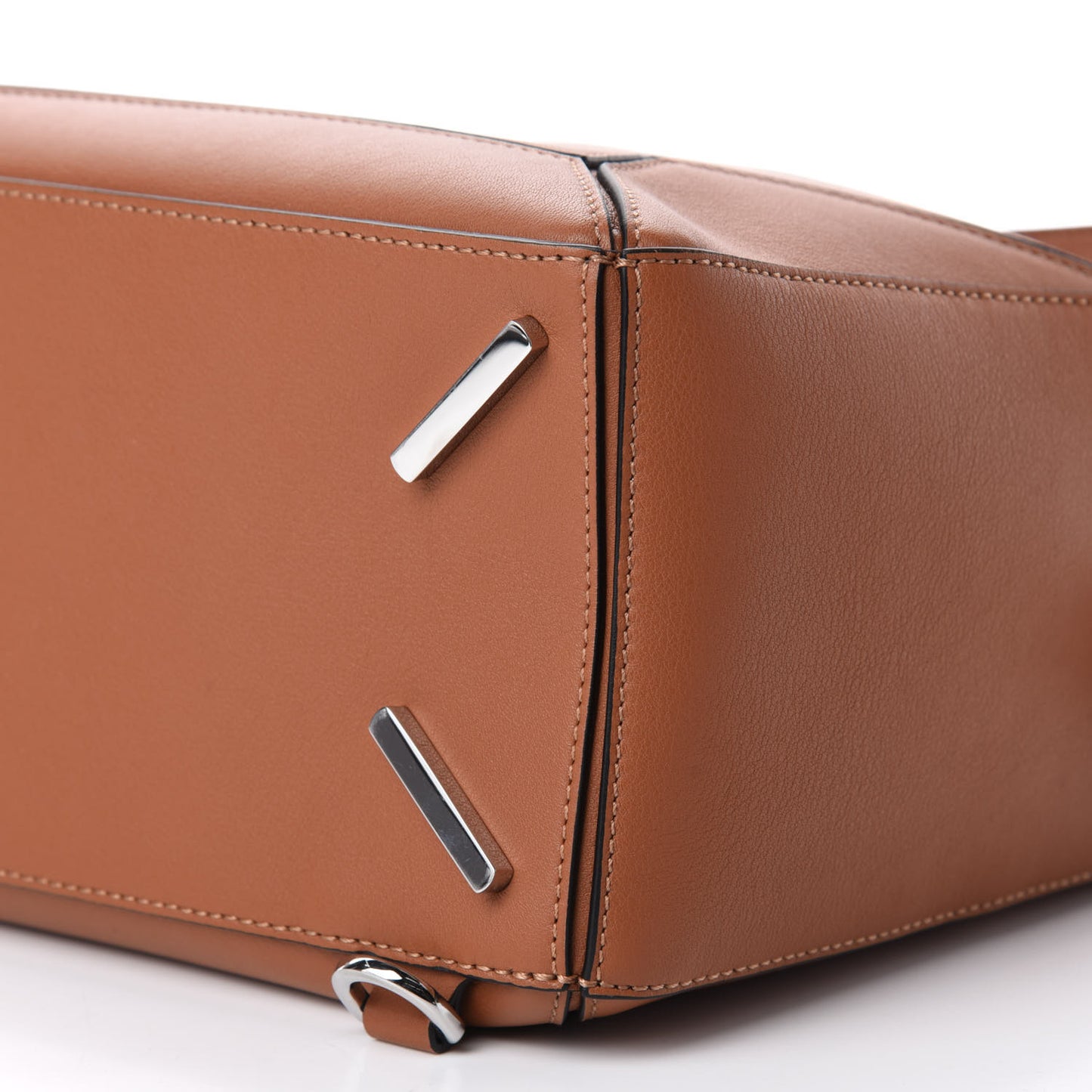 Calfskin Medium Puzzle Bag Tan