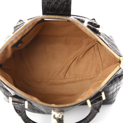 Jimmy Choo Calfskin Crocodile Embossed Bag 5 of 11