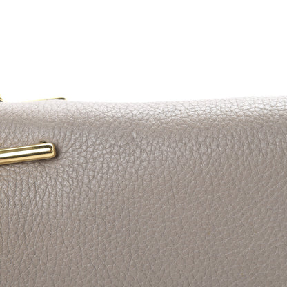 Chloe Grained Lambskin Drew Shoulder Bag Motty Grey 10 of 11