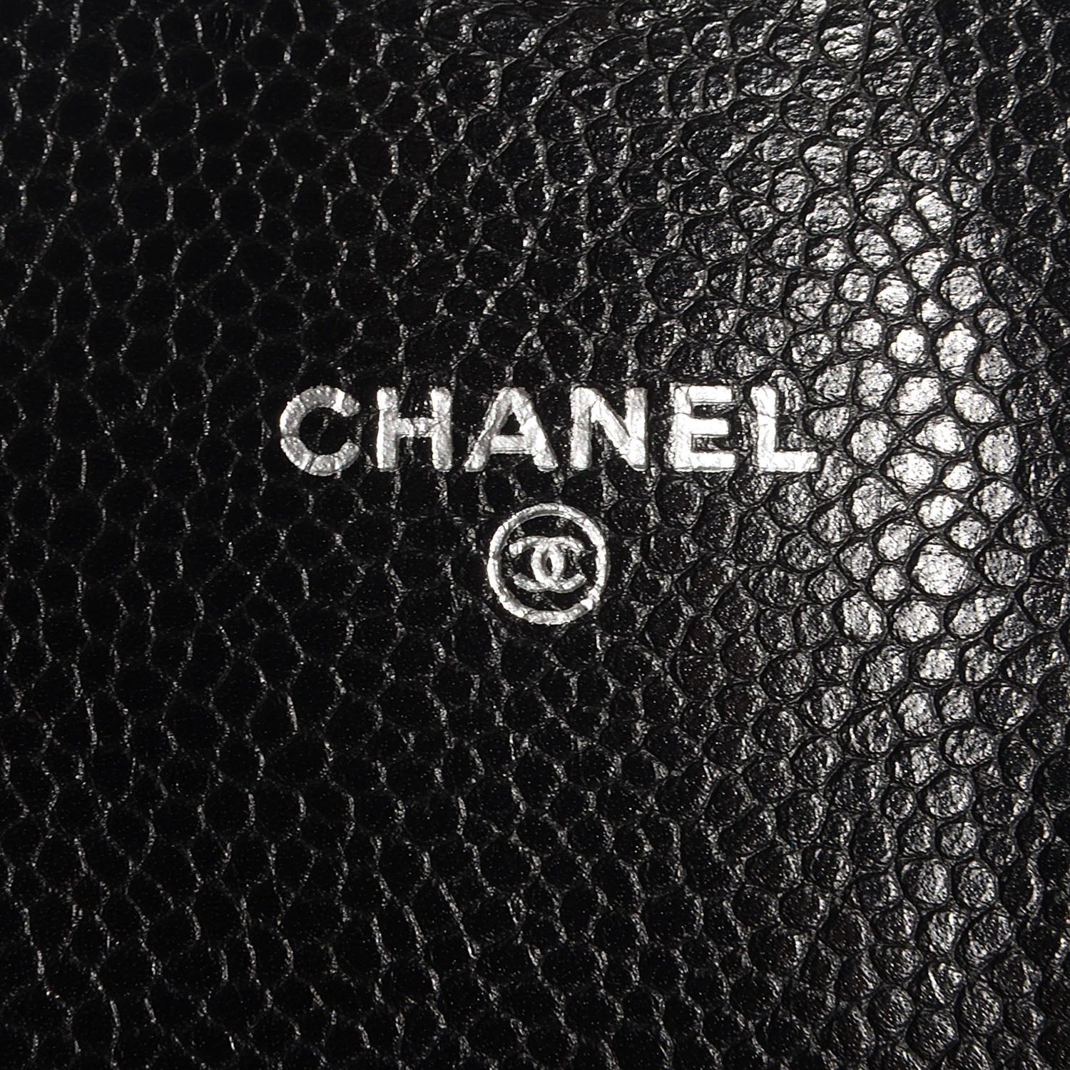 Chanel Caviar Half Moon Wallet On Chain WOC Black 6 of 8