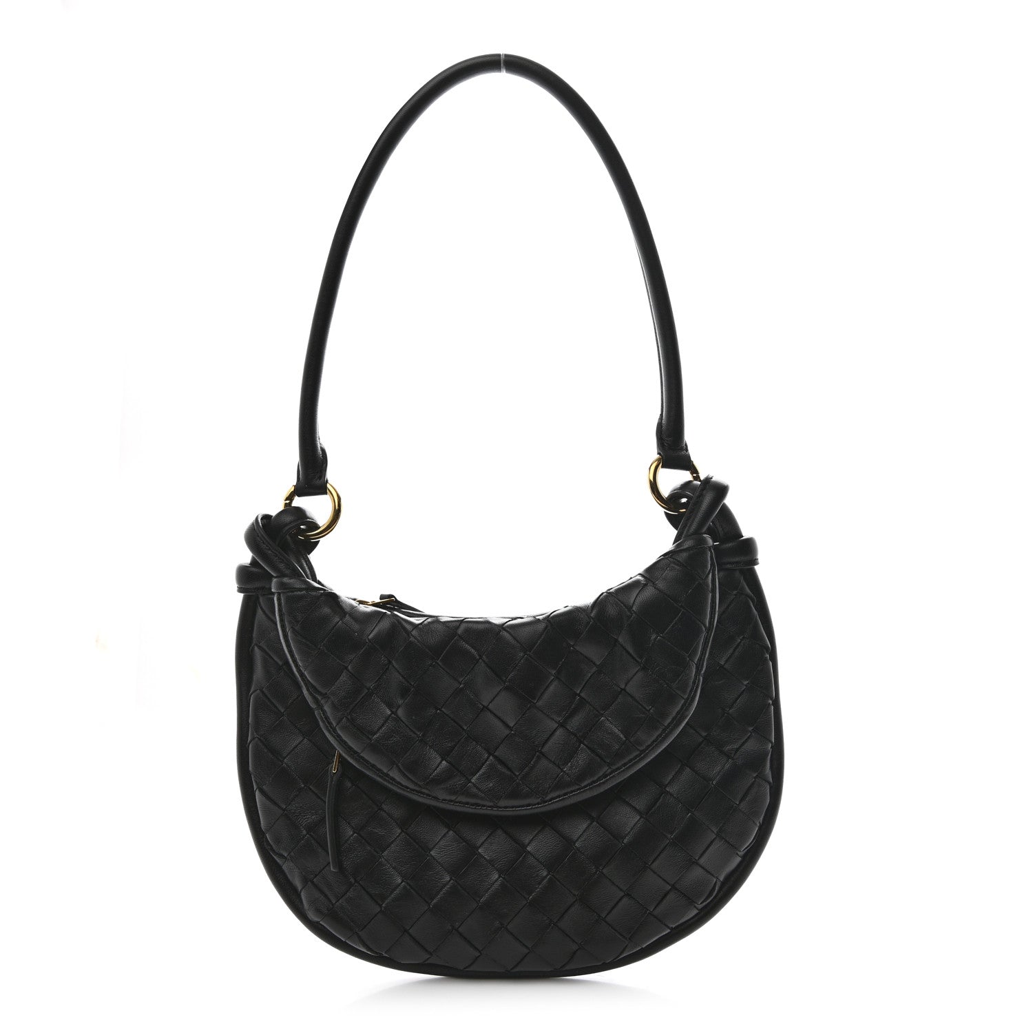 Bottega Veneta Nappa Intrecciato Small Gemelli Black 1 of 11