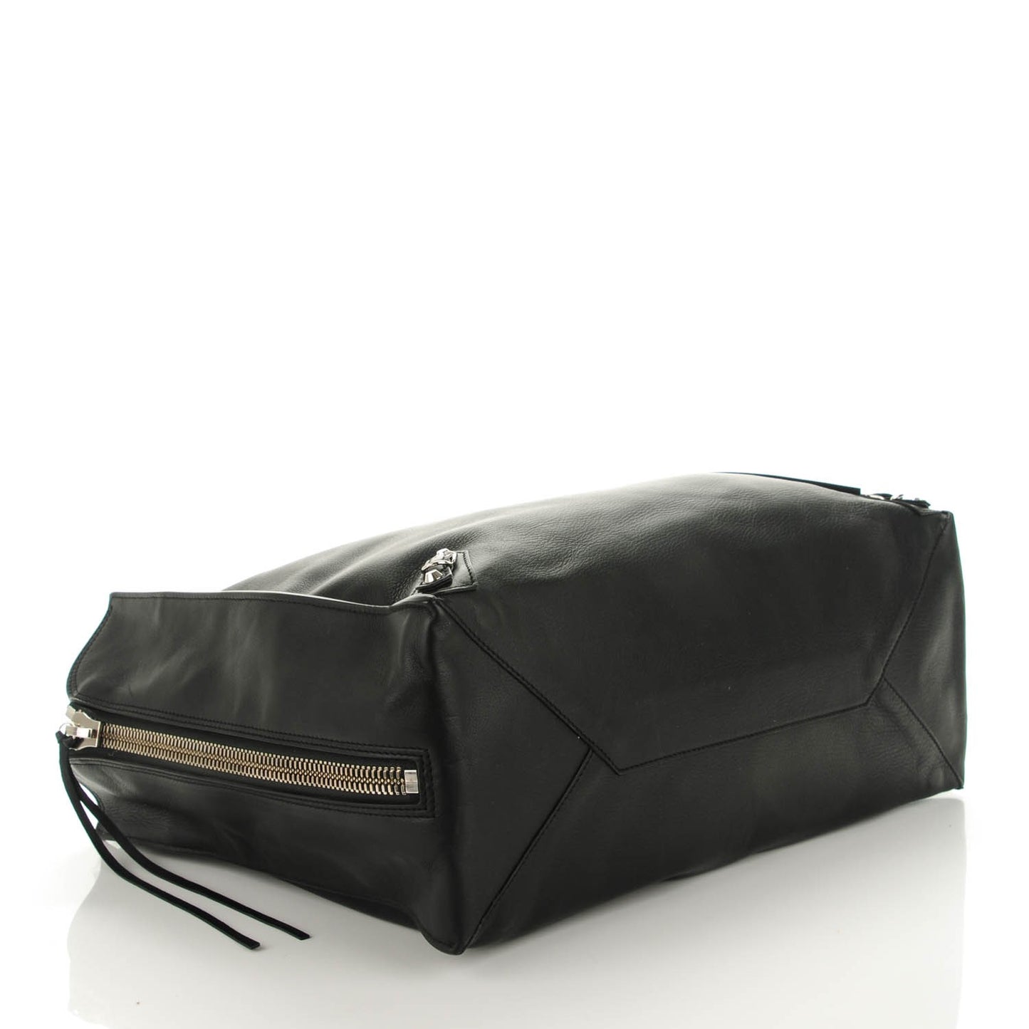 Supple Calfskin Papier A4 Tote Black