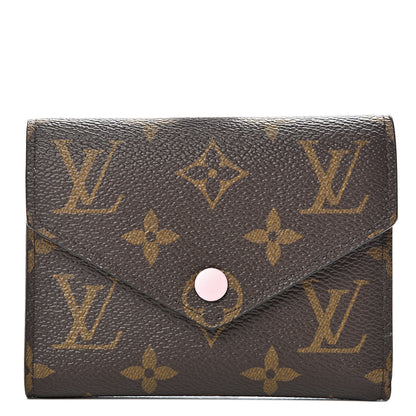 Louis Vuitton Monogram Victorine Wallet Rose Ballerine 1 of 8