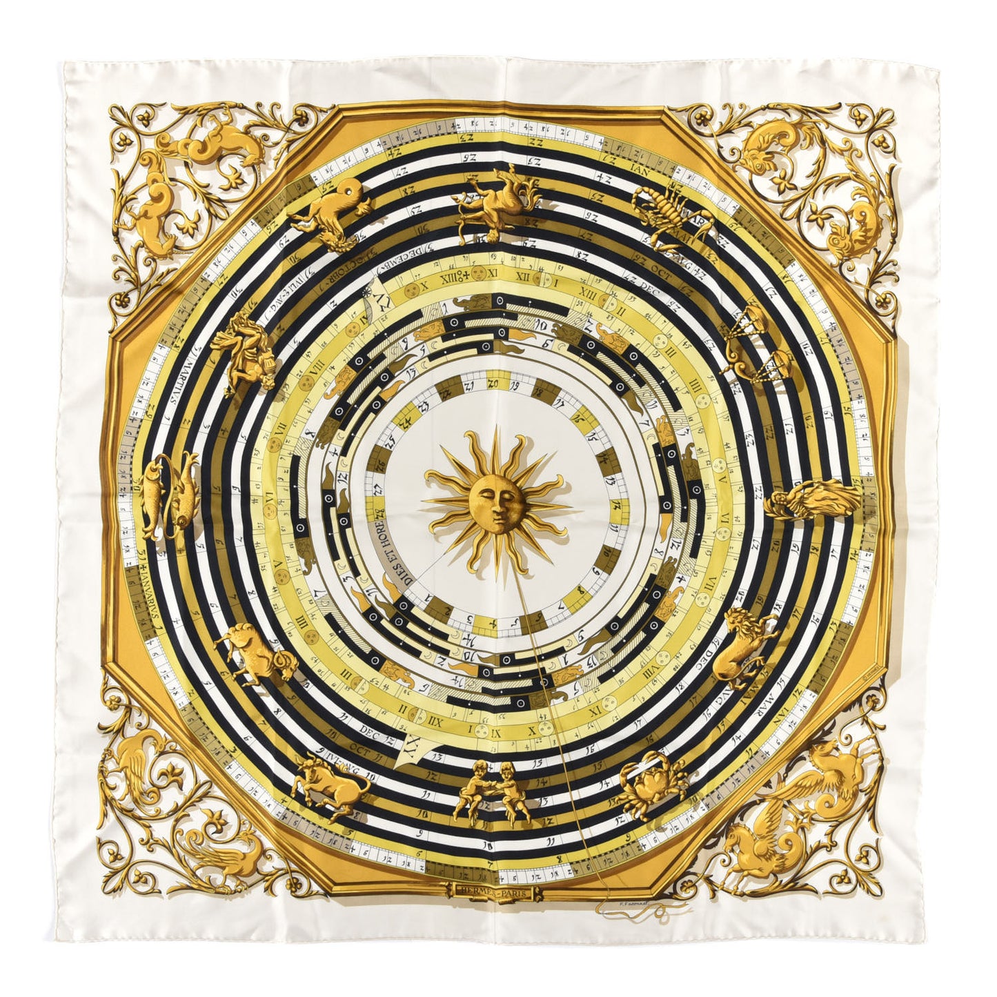 Silk Dies Et Hore Scarf 90