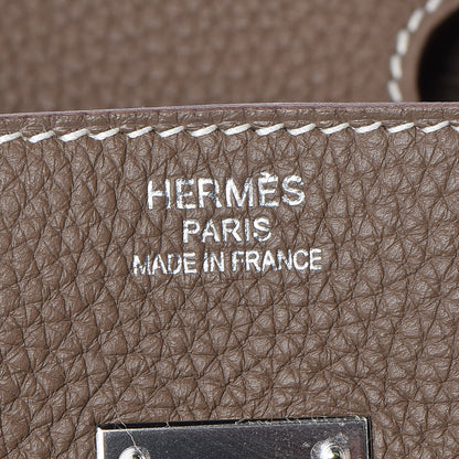 Hermes Togo Birkin 35 Etoupe 15 of 32