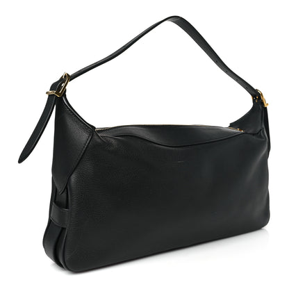 Celine Supple Calfskin Medium Romy Shoulder Bag Black 3 of 9
