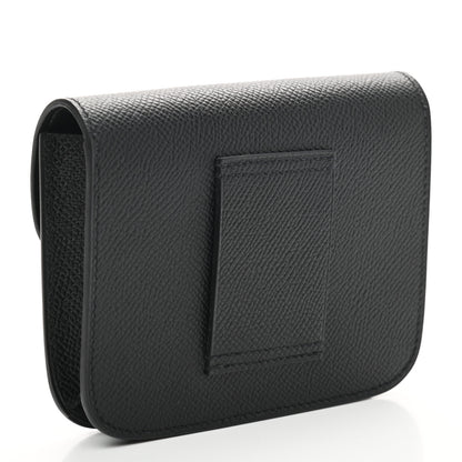 Hermes Epsom Constance Slim Wallet Black 4 of 8