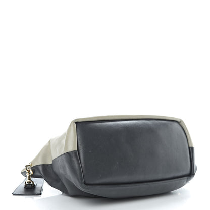 Chloe Smooth Calfskin Small Baylee Tote Marshmallow Grey Black 4 of 11