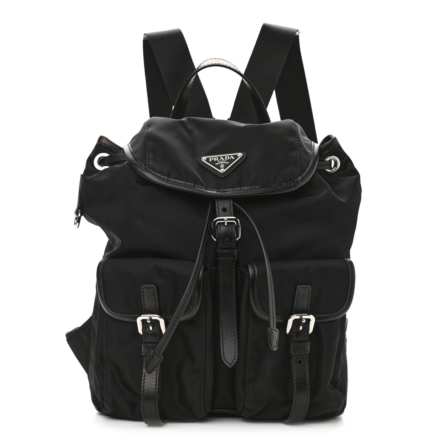 Prada Tessuto Nylon Vela Backpack Black 1 of 11