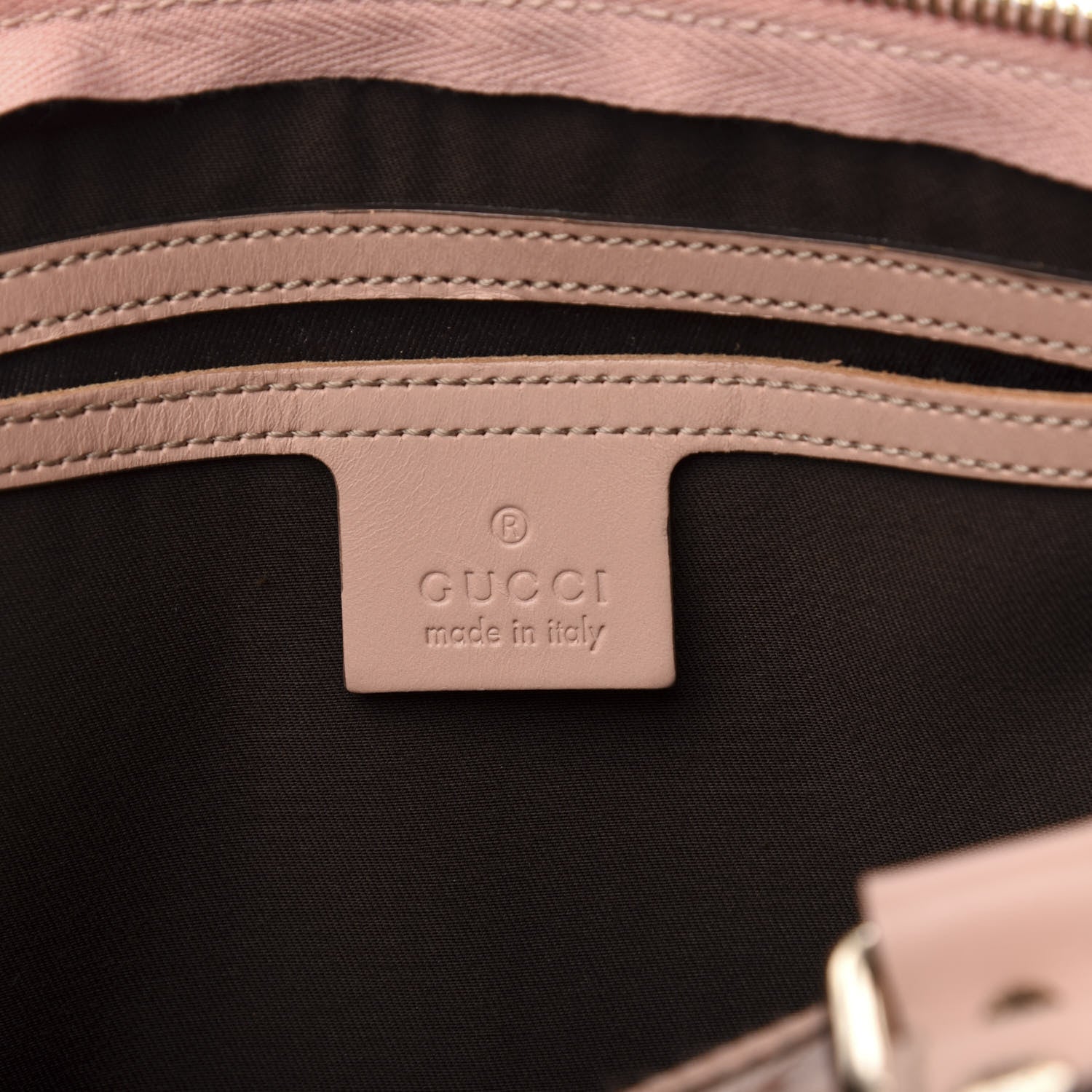 Gucci Crystal Monogram Joy Medium Boston Pink 8 of 12
