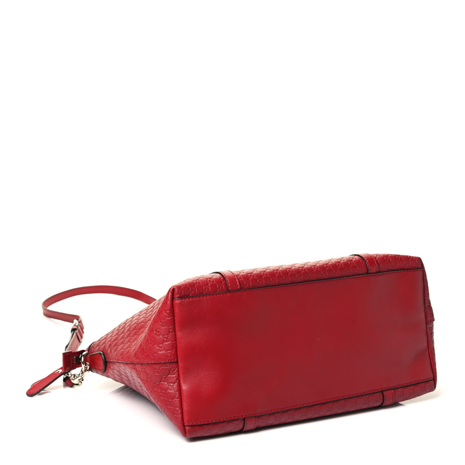 Gucci Soft Microguccissima Dome Satchel Red 3 of 4
