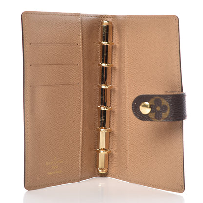 Louis Vuitton Monogram Complice Trunks and Bags Small Ring Agenda Cover Beige 5 of 9