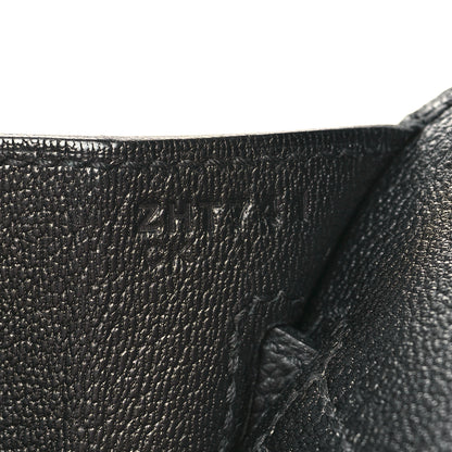 Hermes Epsom Birkin Sellier 25 Black 7 of 10