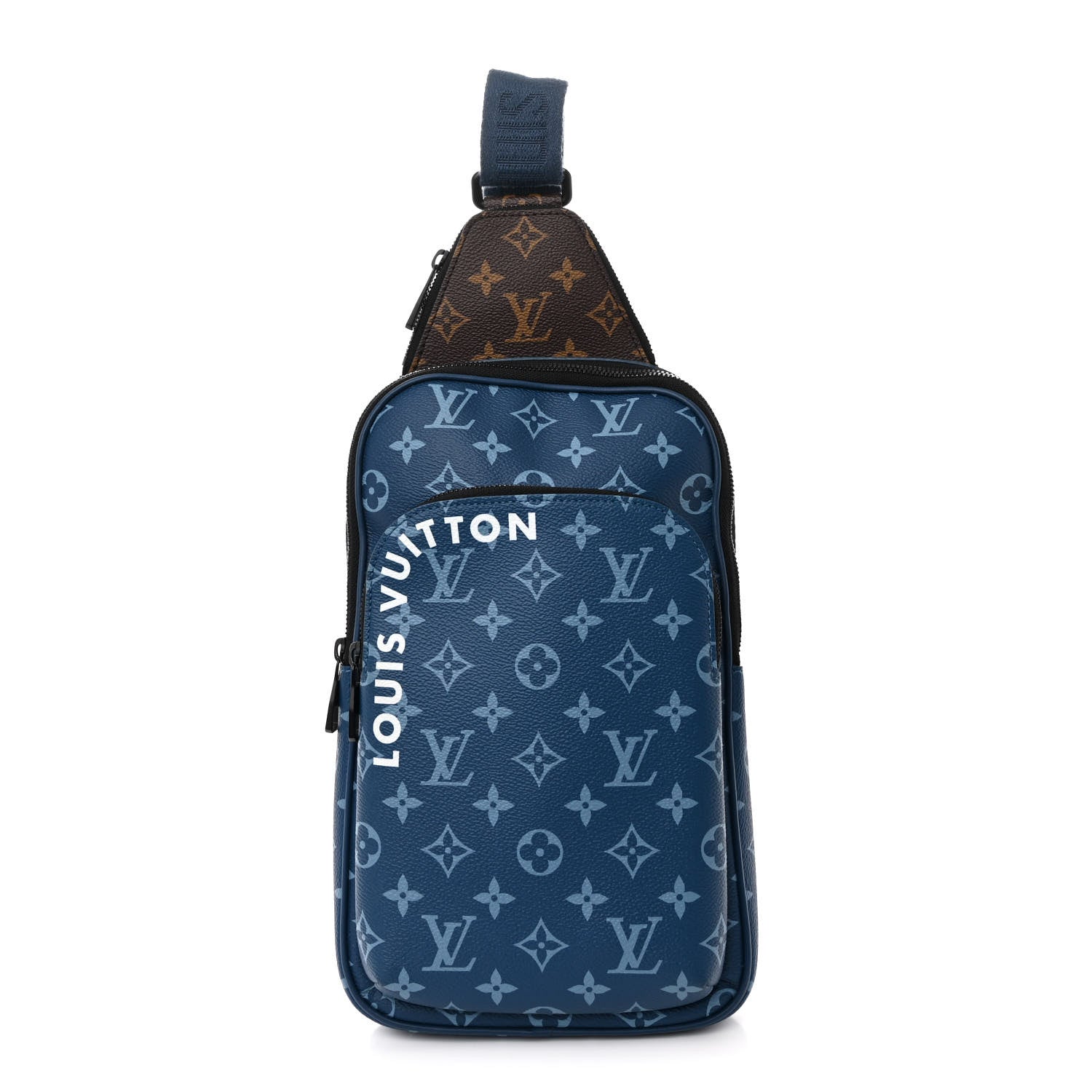 Louis Vuitton Monogram Avenue Sling Bag NM Atlantic Blue 1 of 9