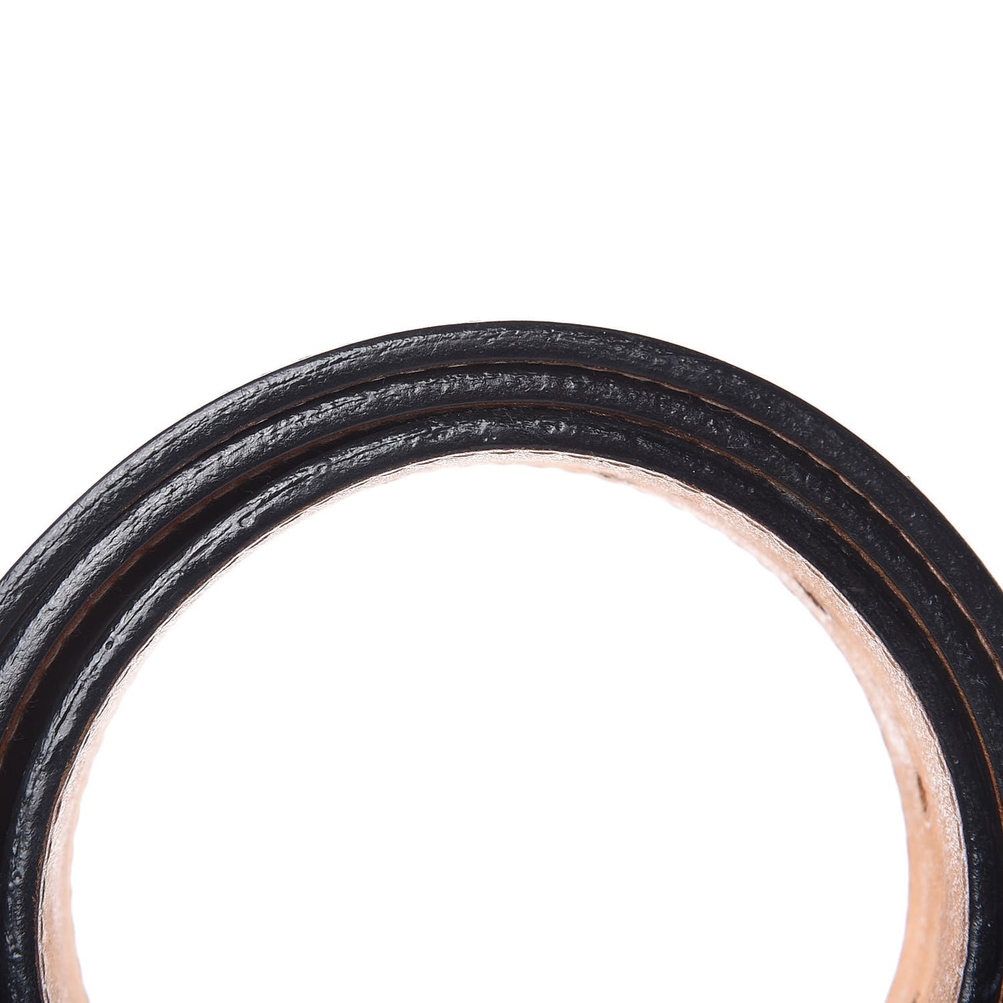 Calfskin Jeans Belt 90 36 Black