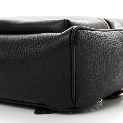 Gucci Pebbled Calfskin Soho Chain Backpack Black 10 of 13