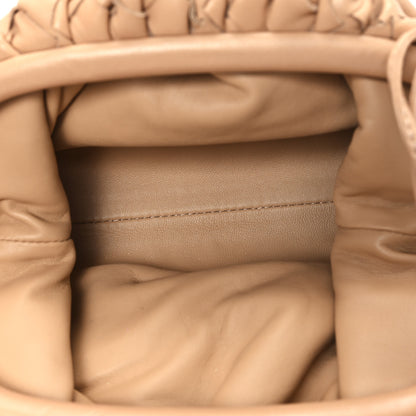 Bottega Veneta Nappa Intrecciato The Mini Pouch Almond 5 of 11