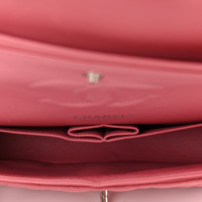 Chanel Lambskin Quilted Medium Double Flap Pink 4 of 11