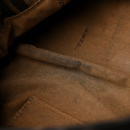 Fendi Zucca Cuoio Lucido Small Chef Shoulder Bag Tobacco Bois de Rose 9 of 12