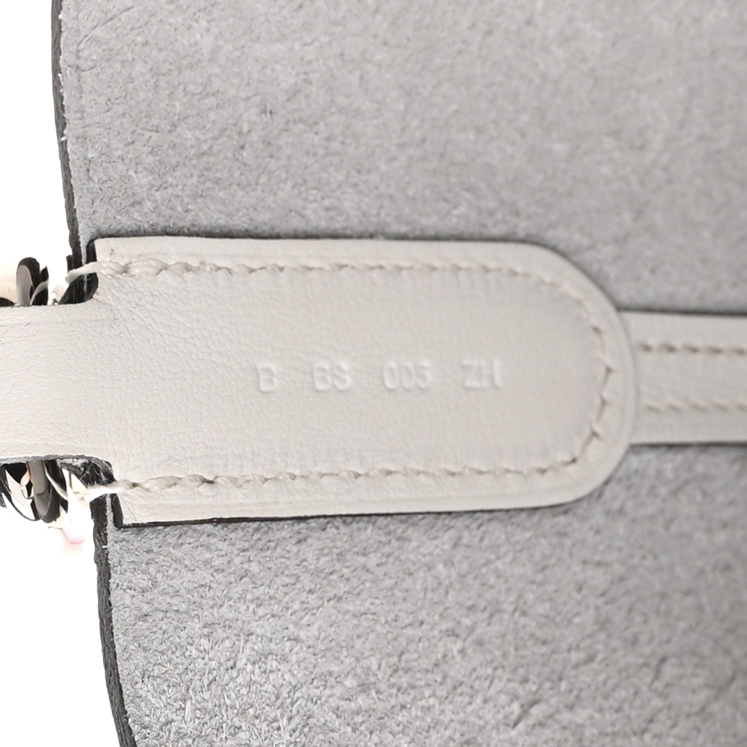 Hermes Taurillon Clemence Swift In-The-Loop 18 Bag New White 6 of 10