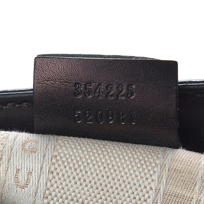 Gucci Hilary Lux Bright Diamante Medium Top Handle Bag Black 7 of 18