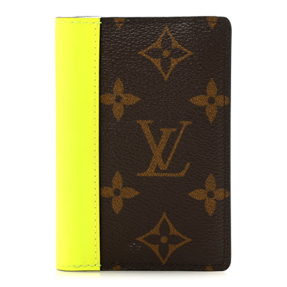 Louis Vuitton Monogram Pocket Organizer NM Yellow 1 of 7