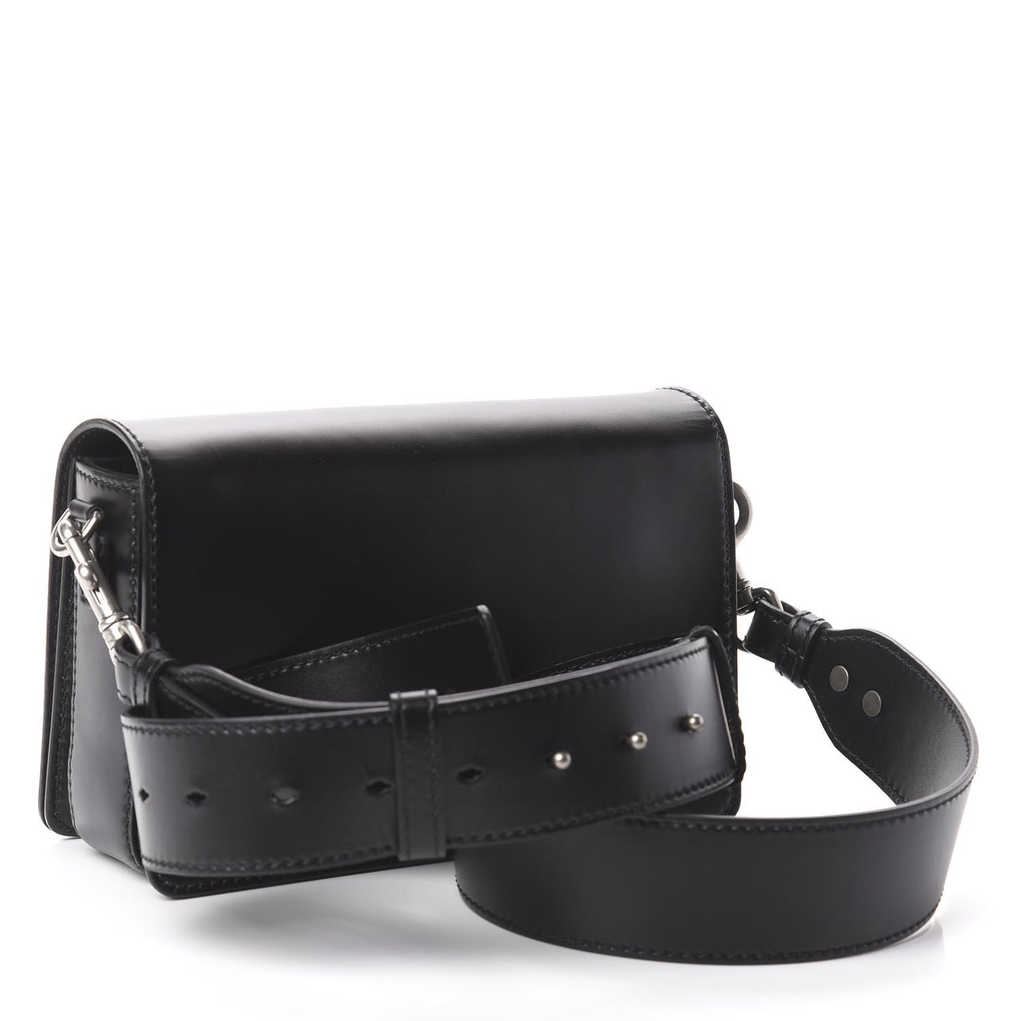 Smooth Calfskin Dio(r)evolution Flap Bag Black