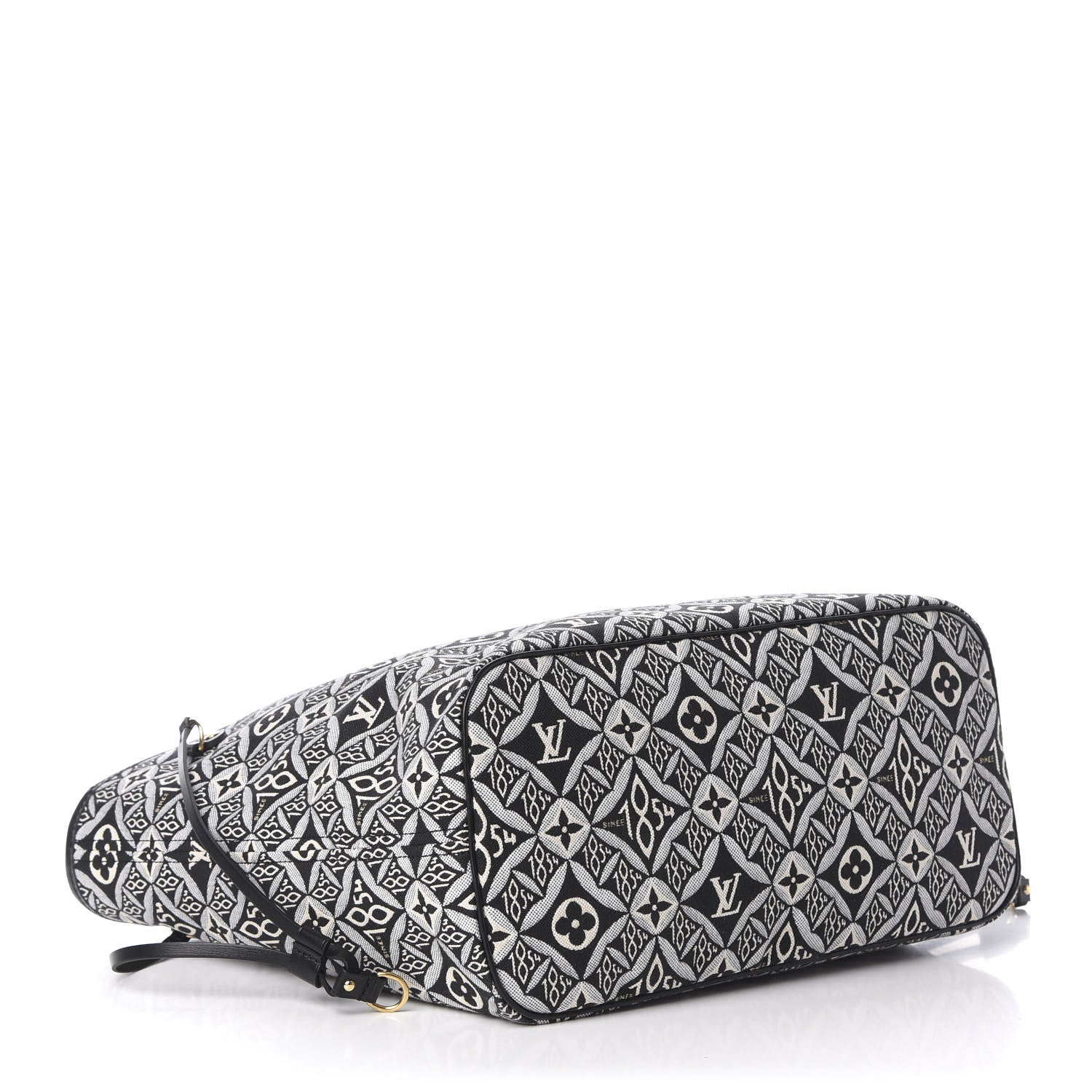 Louis Vuitton Jacquard Since 1854 Neverfull MM Grey 4 of 10