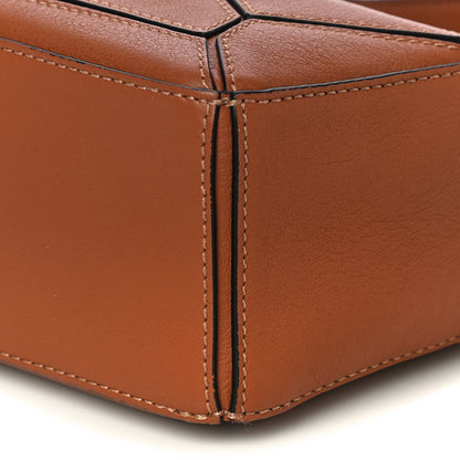 Loewe Calfskin Mini Puzzle Bag Tan 10 of 14