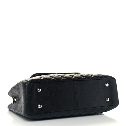 Chanel Caviar Quilted Flap Tote Black 4 of 11