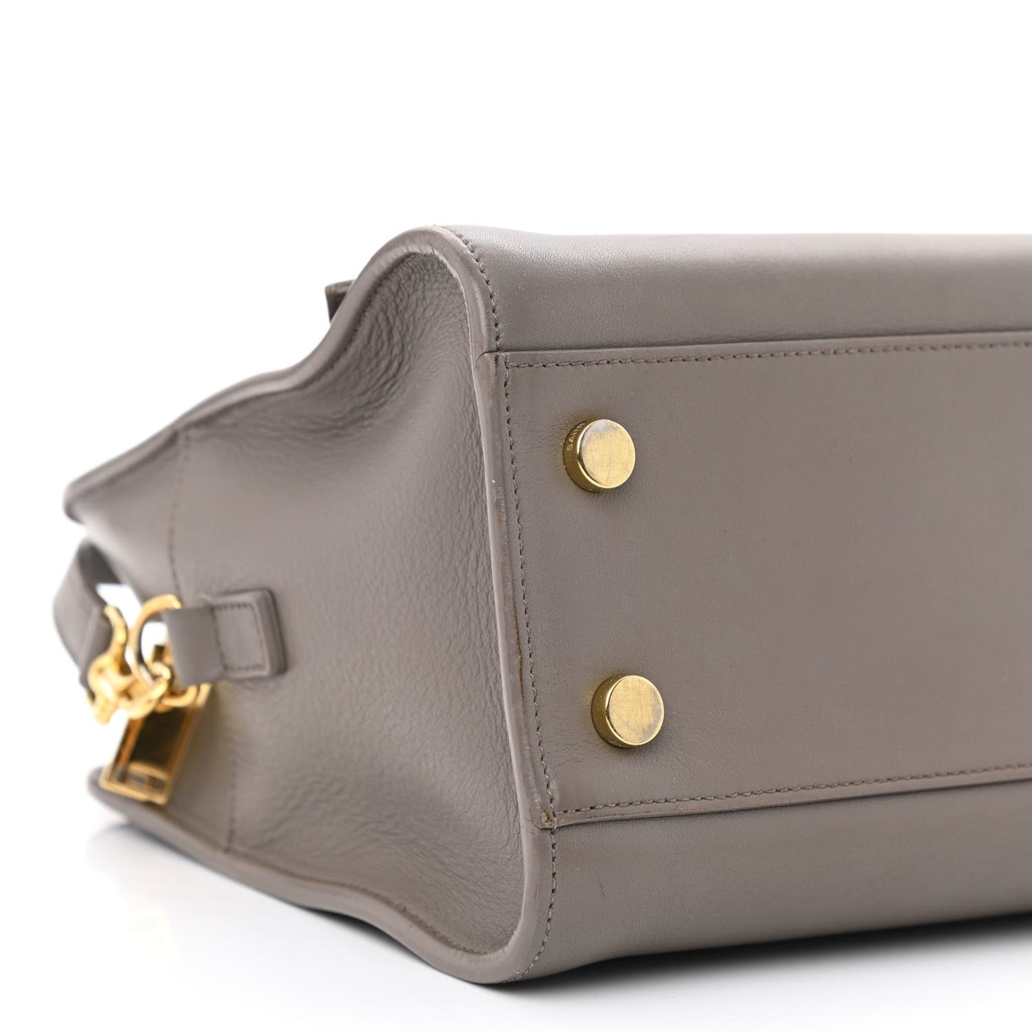 Calfskin Monogram Baby Cabas Fog