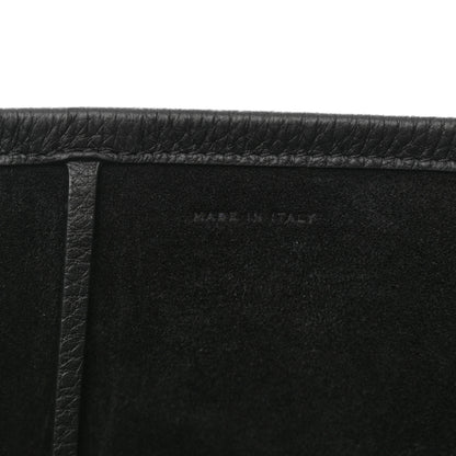 The Row Grained Calfskin Large N/S Park Tote Black 7 of 10