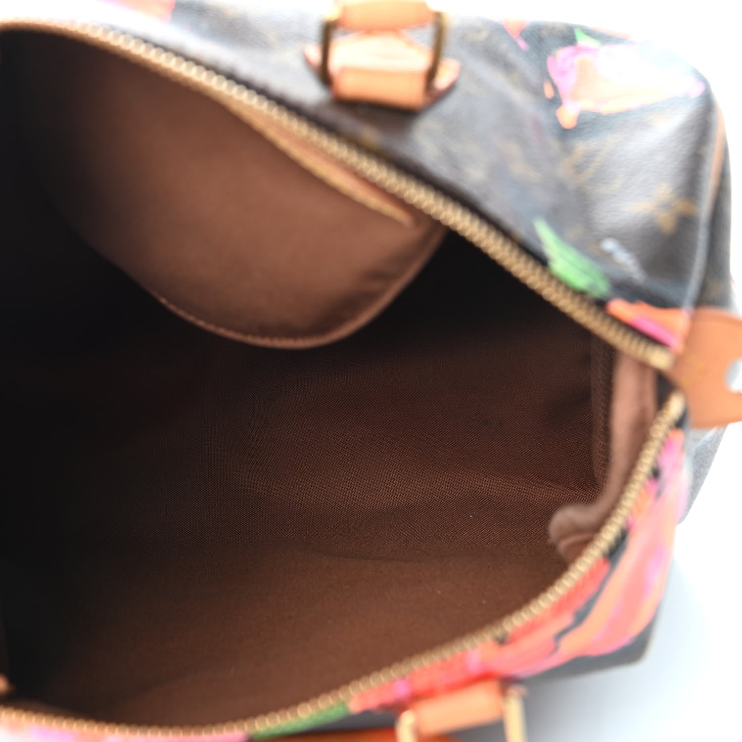 Louis Vuitton Monogram Roses Speedy 30 5 of 9