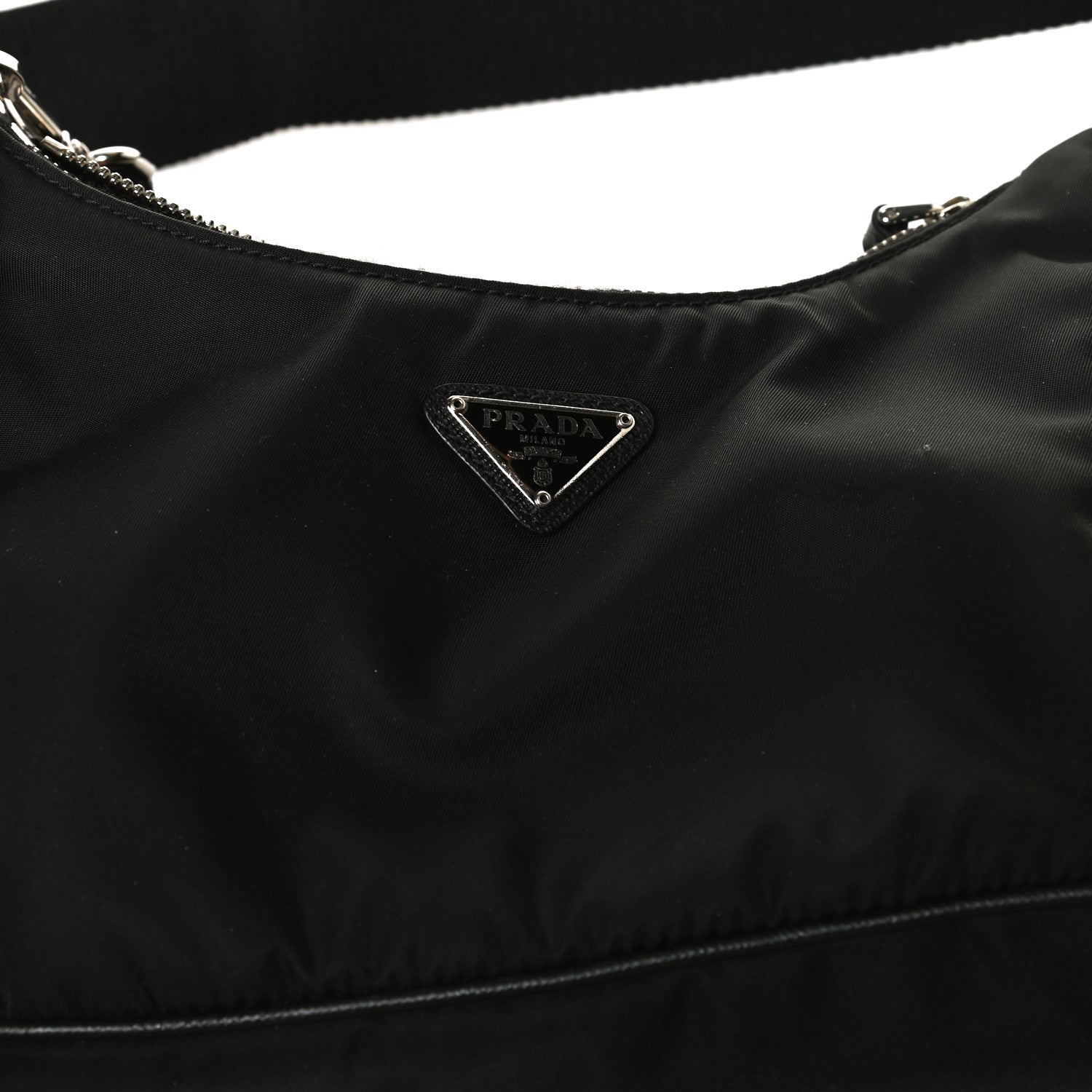Prada Nylon Re-Edition 2005 Shoulder Bag Black 11 of 15