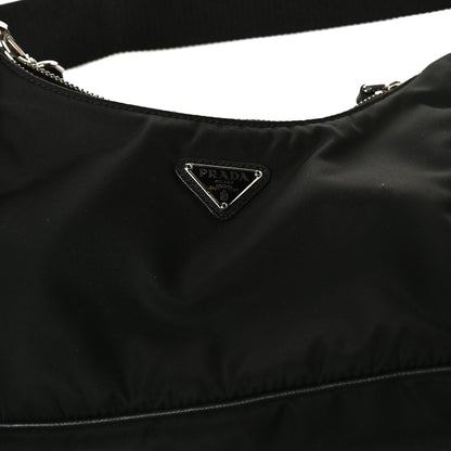 Prada Nylon Re-Edition 2005 Shoulder Bag Black 11 of 15