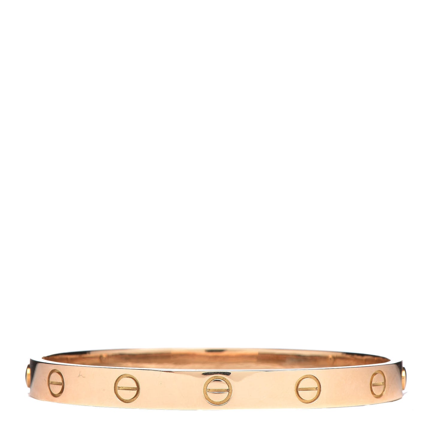 18K Yellow Gold LOVE Bracelet 17
